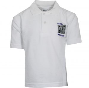 Logo School PK Polo T-Shirt White Willesley Primary School
