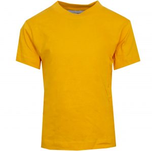 Logo School PE T-Shirt Yellow
